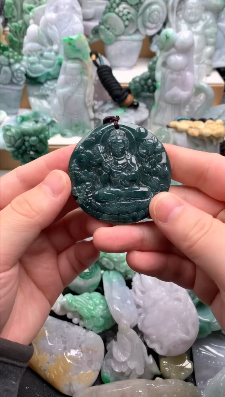 吊坠(不含链)未镶嵌翡翠1