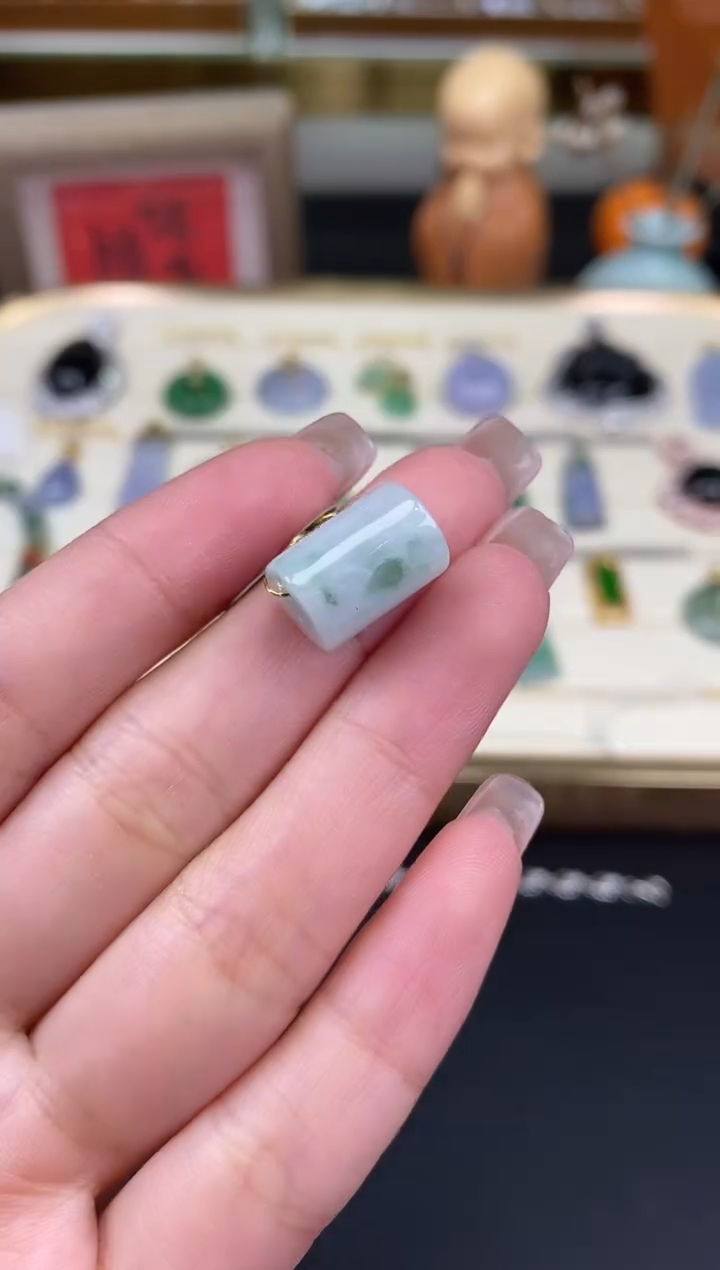 未镶嵌挂件翡翠路路通@@CMT