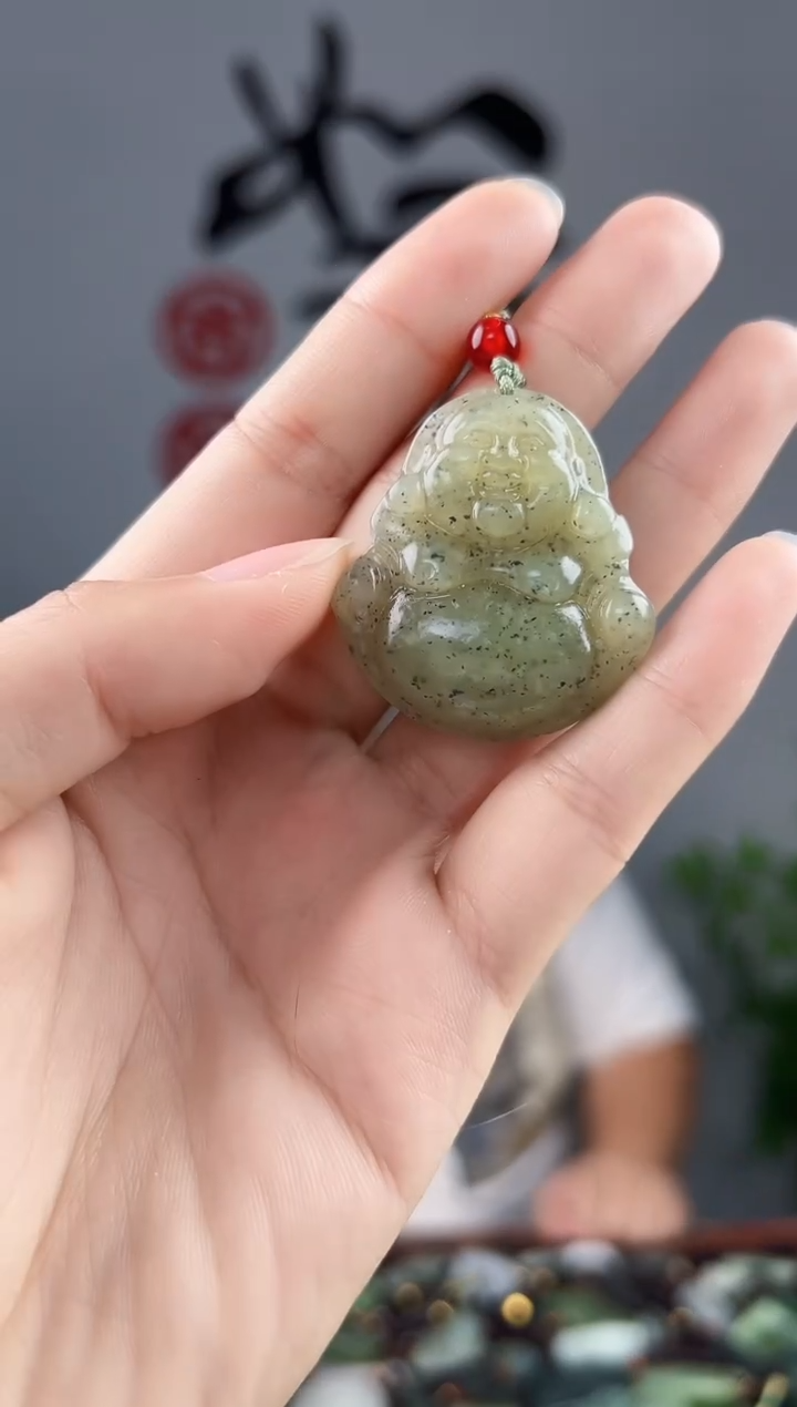 颈饰未镶嵌和田玉拍一发一，多样性发货