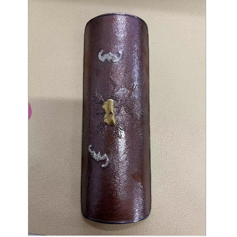 蜂鸟工坊 金桃麻纹茶则 SWA4110