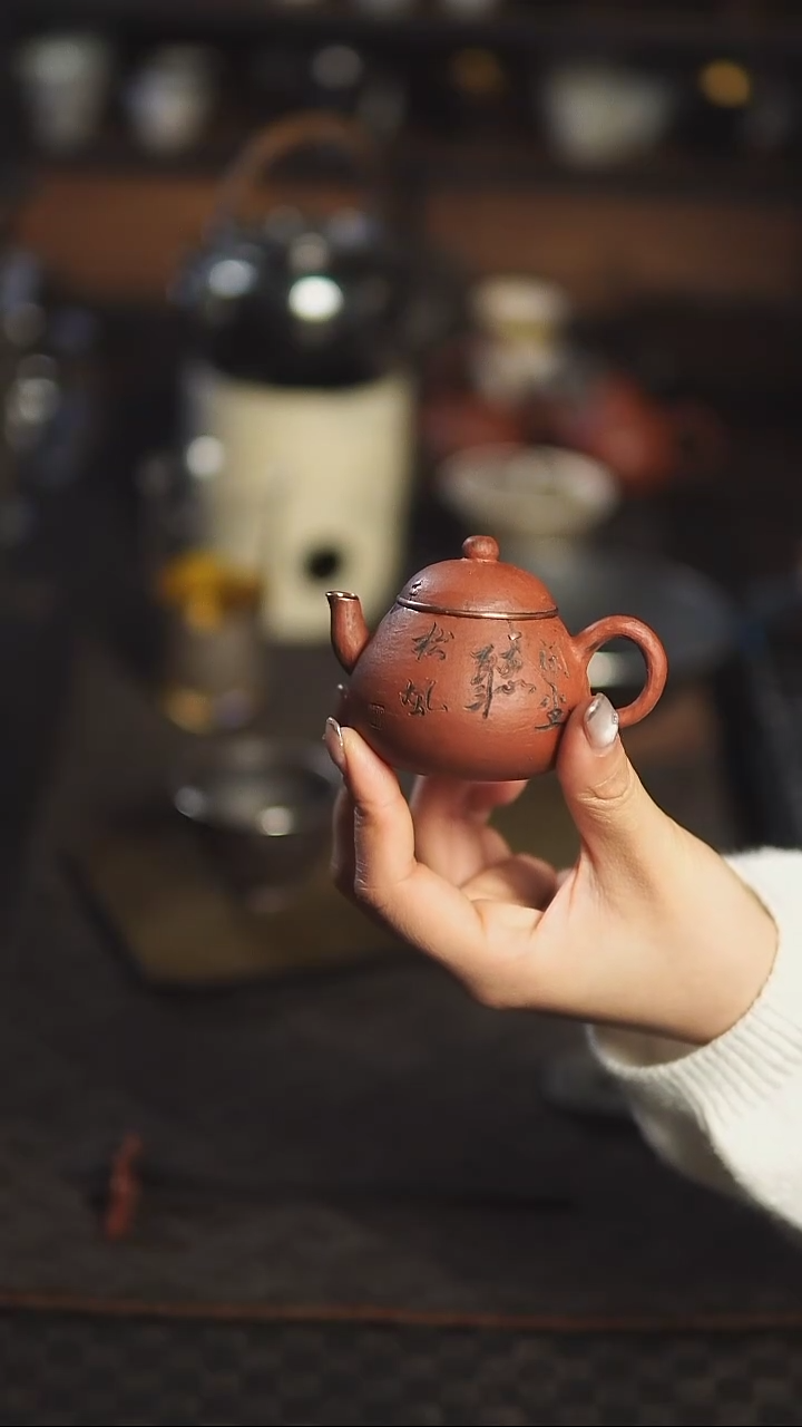 【闪购商品】松风舍 粉引系列正把壶