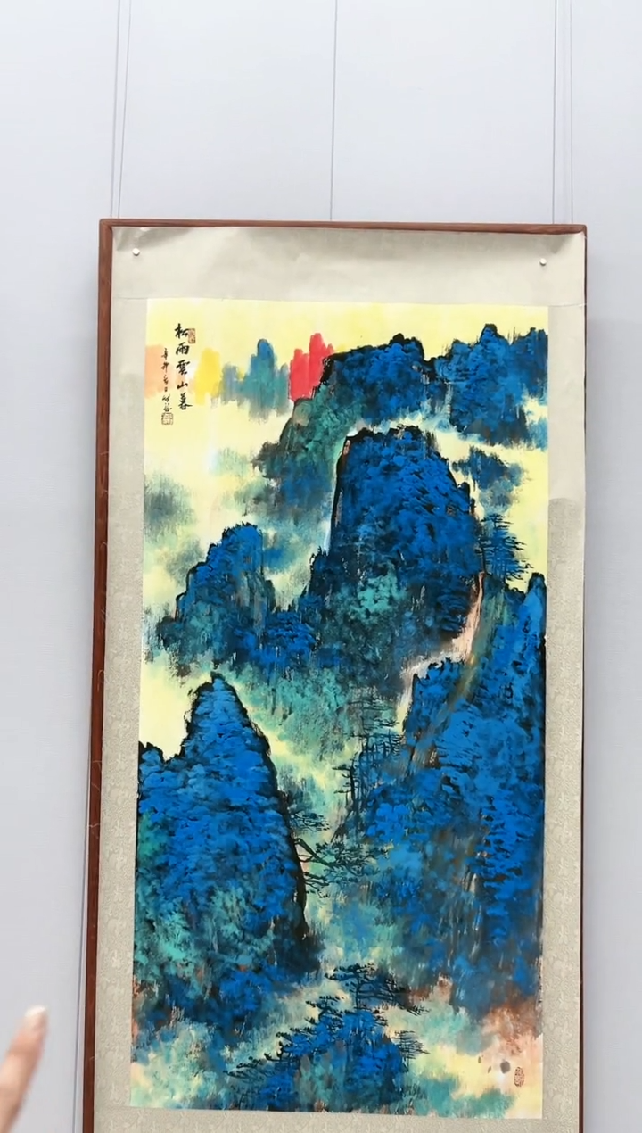 【闪购商品】绘画陈发源-8平尺-国画-宣纸发货-红