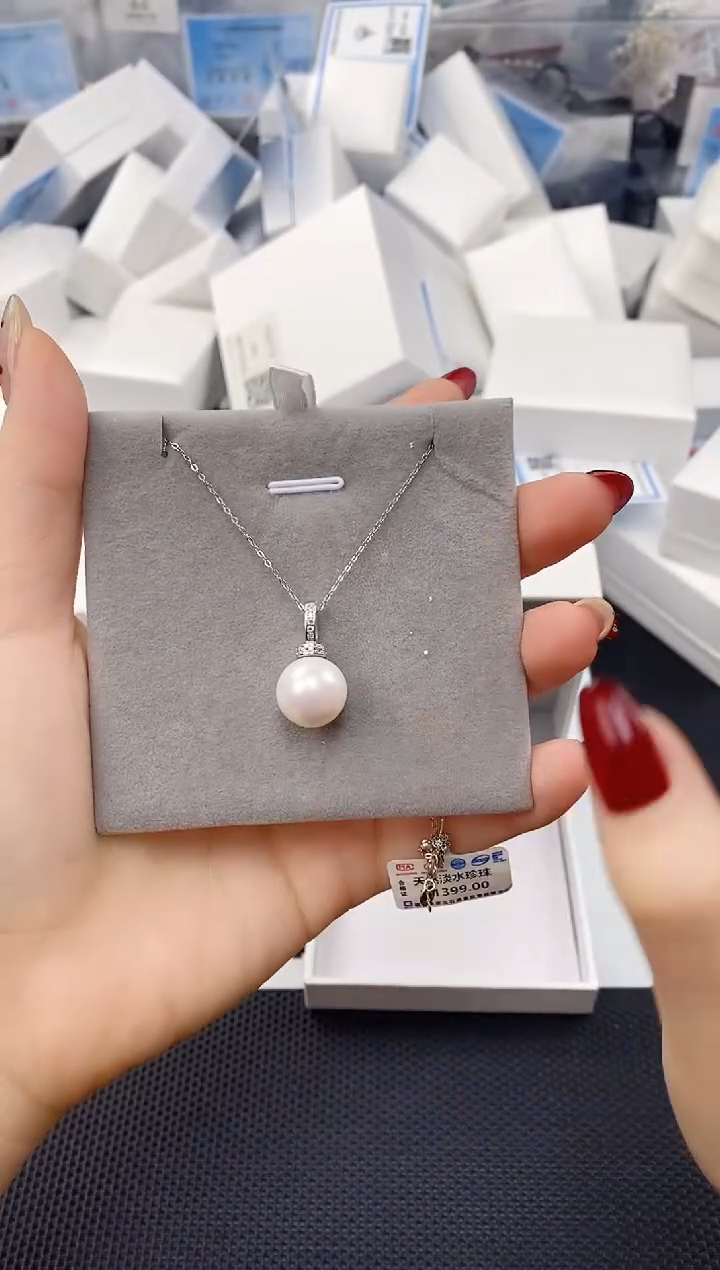 未镶嵌耳饰淡水珍珠XL1039