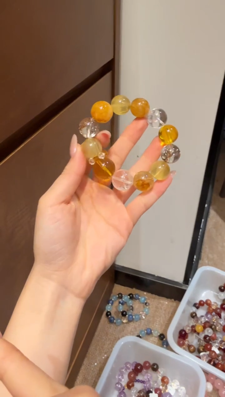 未镶嵌手串水晶） 默认微瑕 多样性发货