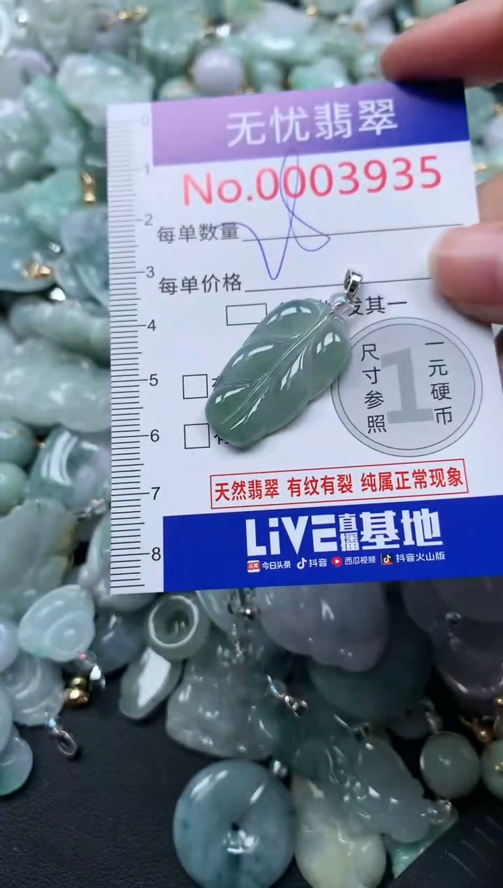 颈饰未镶嵌翡翠3935