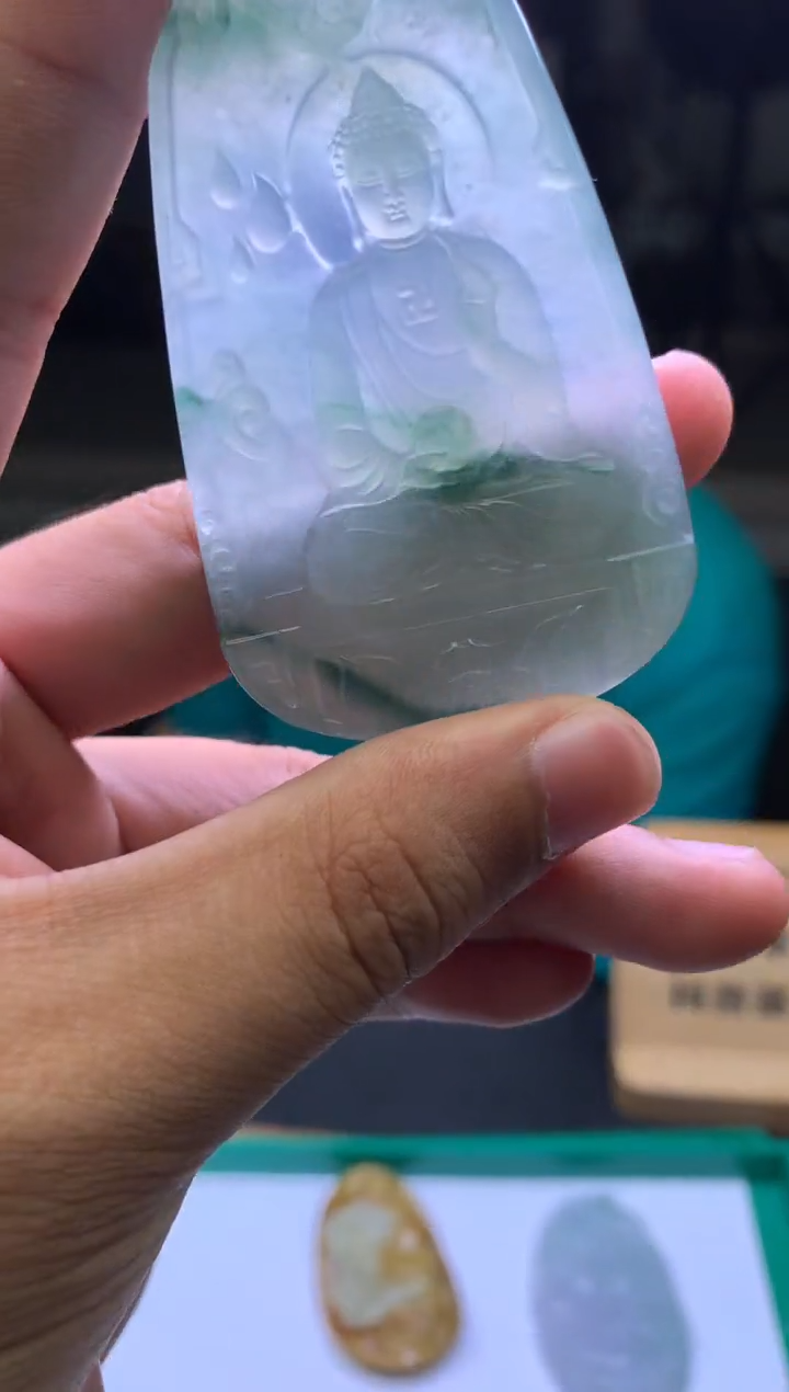 定制翡翠未镶嵌君*多样性发其一-F0152691