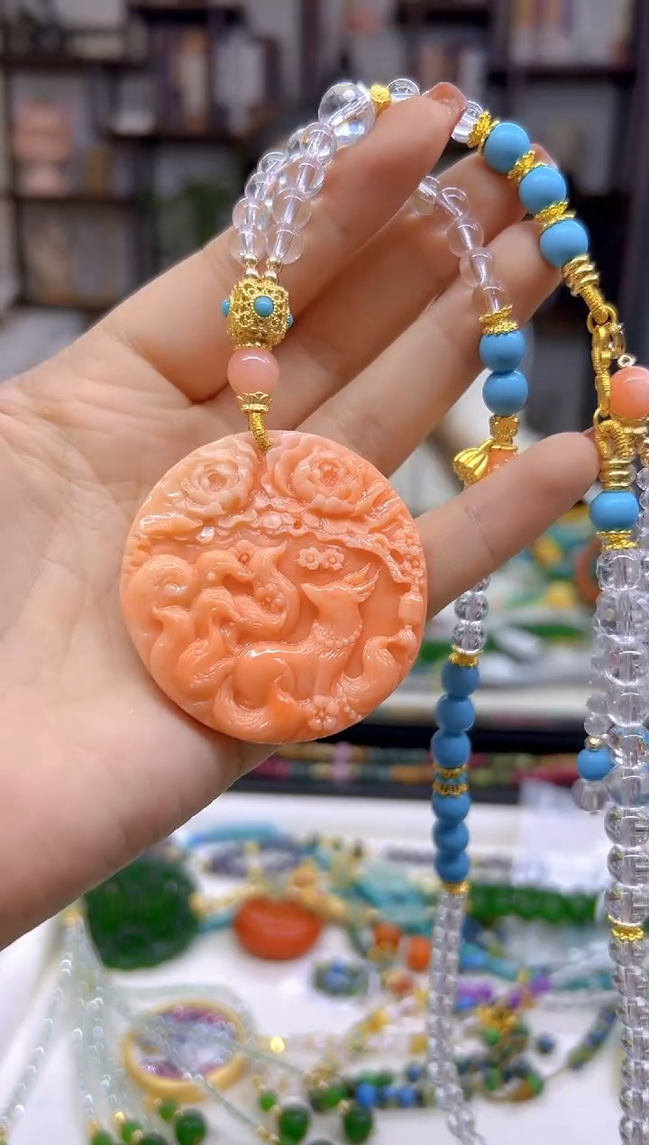 【闪购商品】水晶毛衣链未镶嵌M624