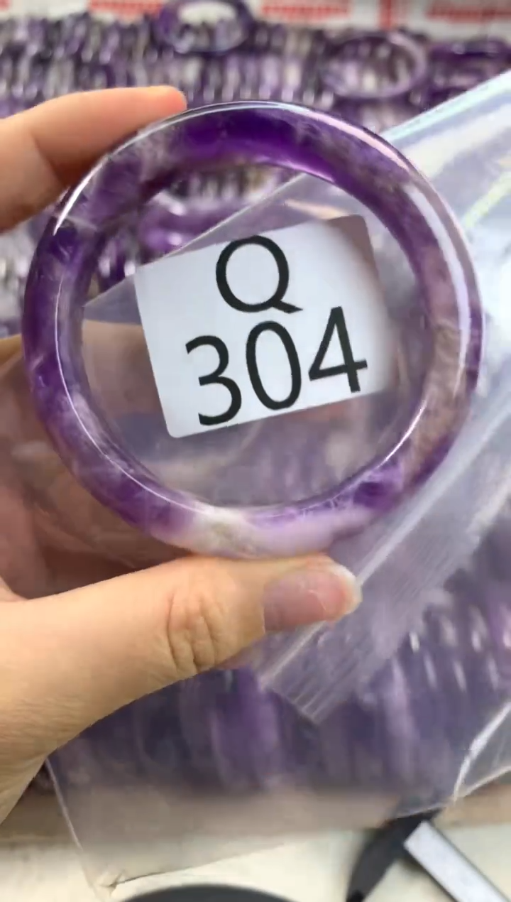 【闪购商品】水晶水晶手镯Q未镶嵌304-56