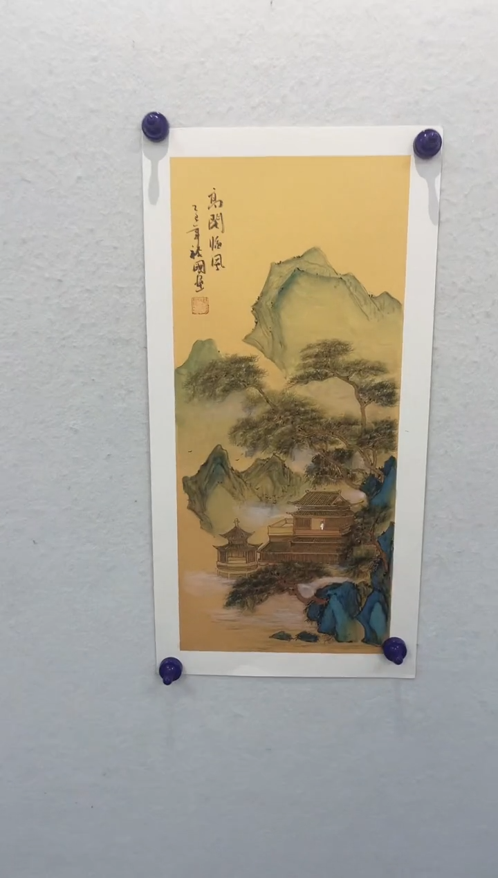 书法周裕国老师手绘精品国画