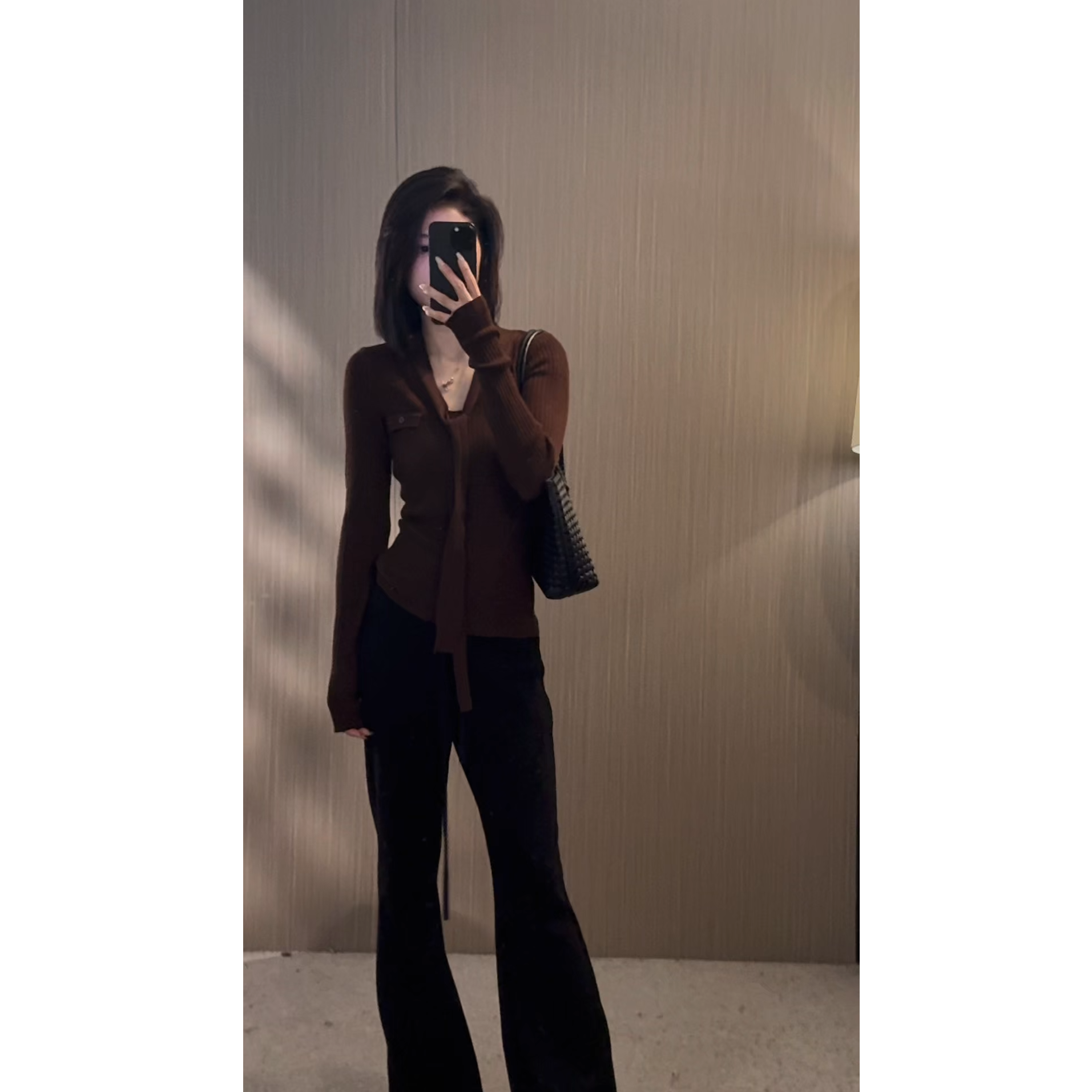 【孤品NO退NO换】C401-C500极简慵懒风毛针织衫女上衣毛衣套装