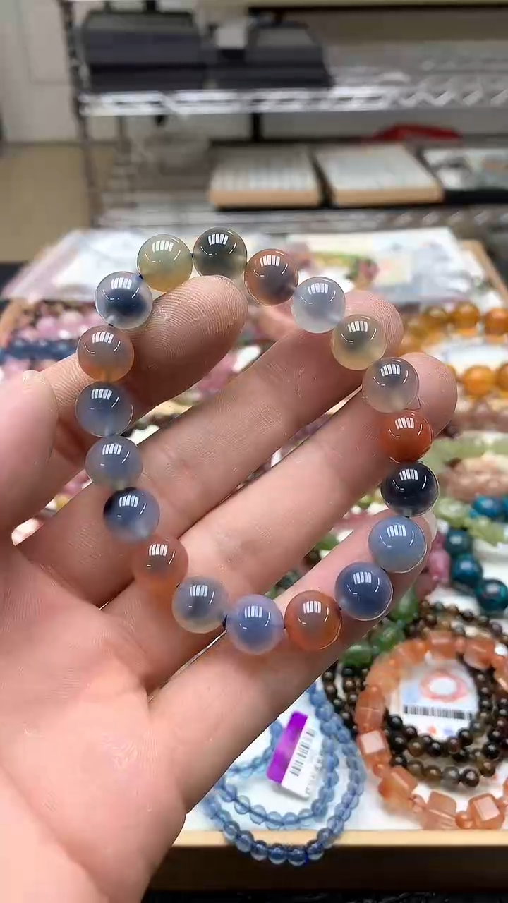 【闪购商品】玛瑙/玉髓手链未镶嵌手链89