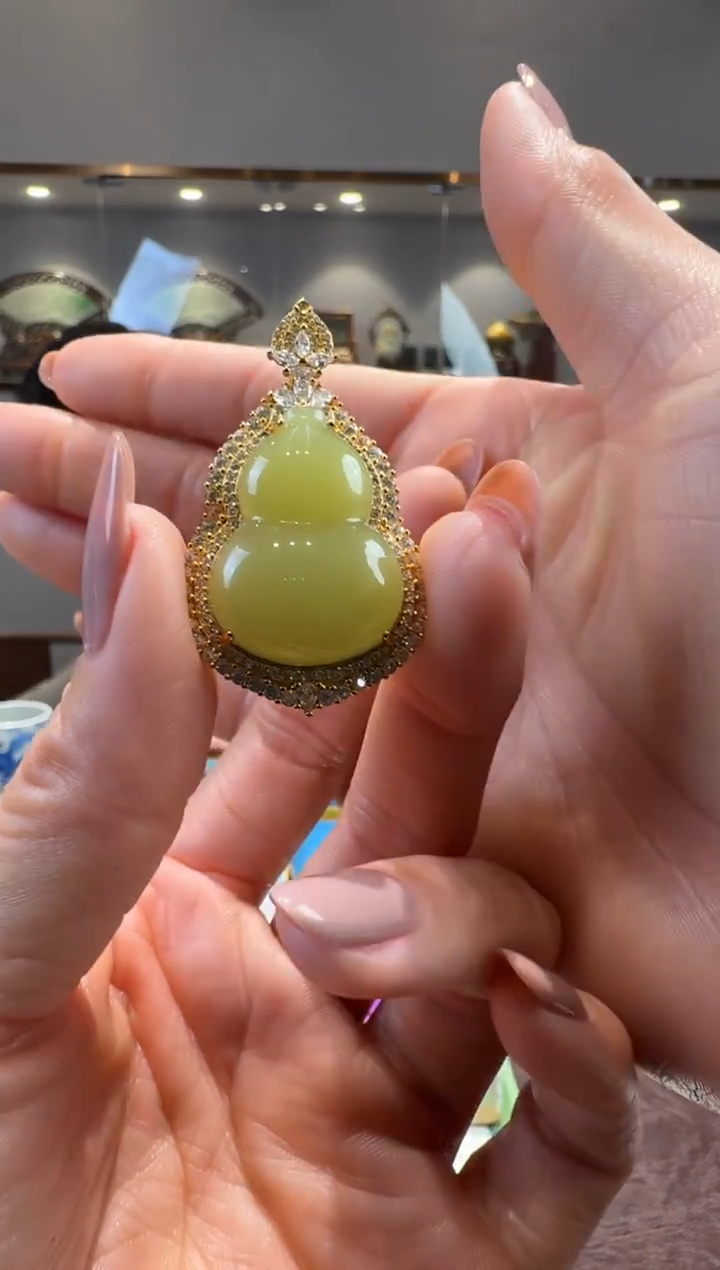 颈饰银S925镶嵌和田玉57刘洋12.25多样性拍一发一