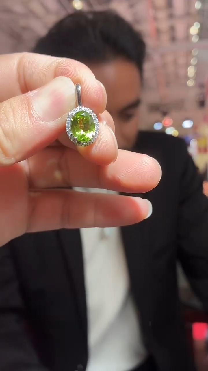 银S925镶嵌其他橄榄石（扎德严选）