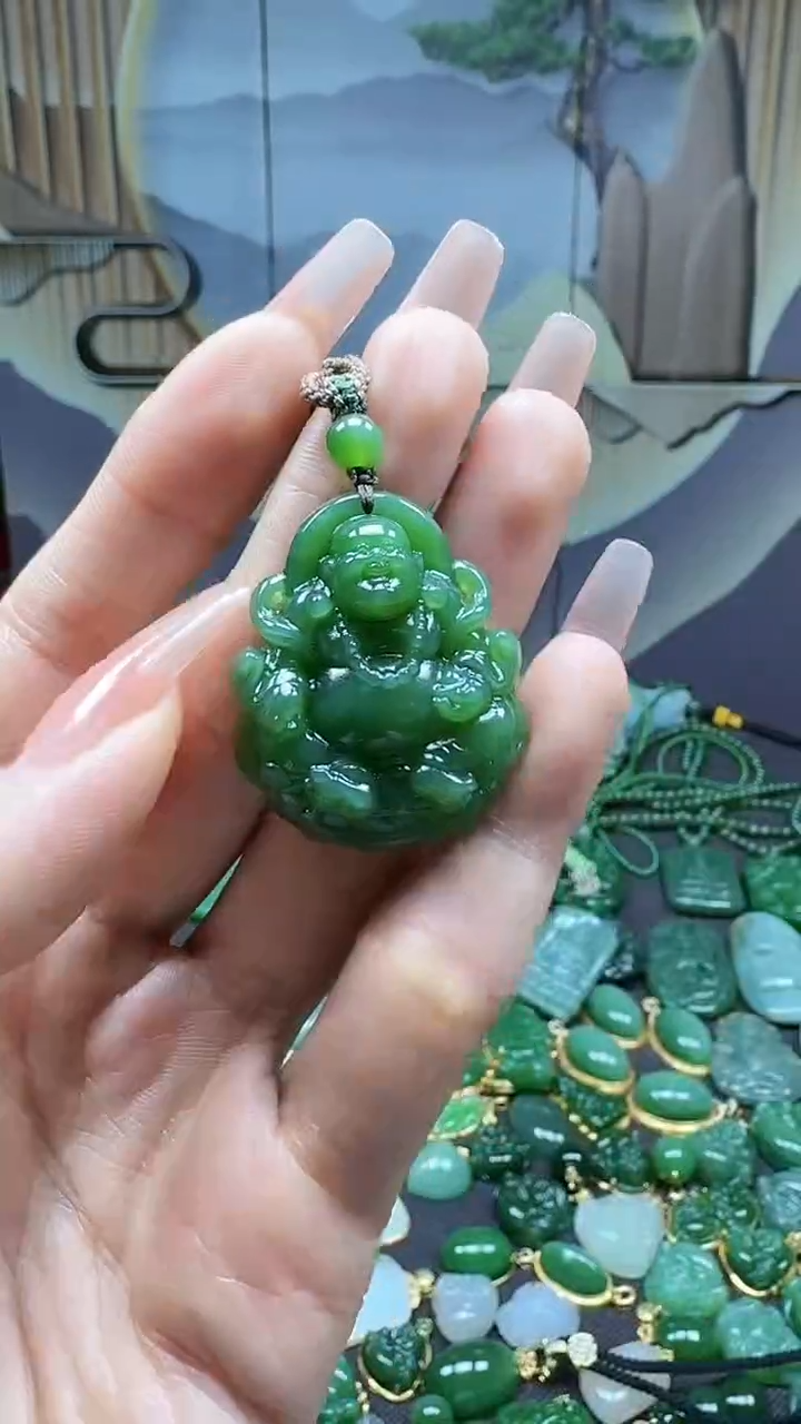 【闪购商品】和田玉挂件未镶嵌1