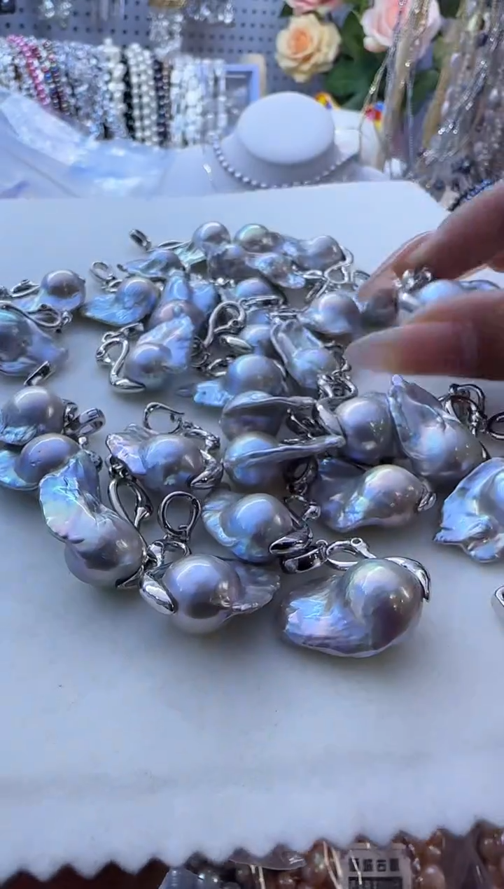 【闪购商品】淡水珍珠吊坠《不含链》未镶嵌385