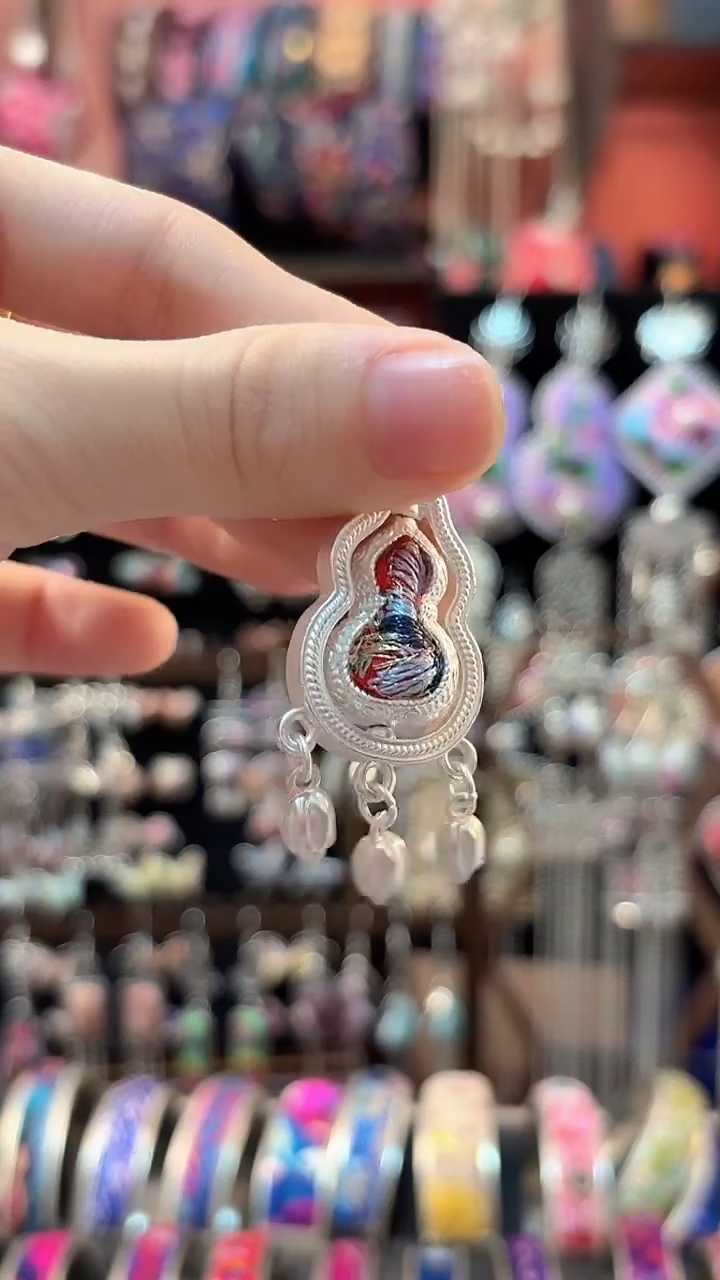 织绣 云织谣民族风精美饰品   17