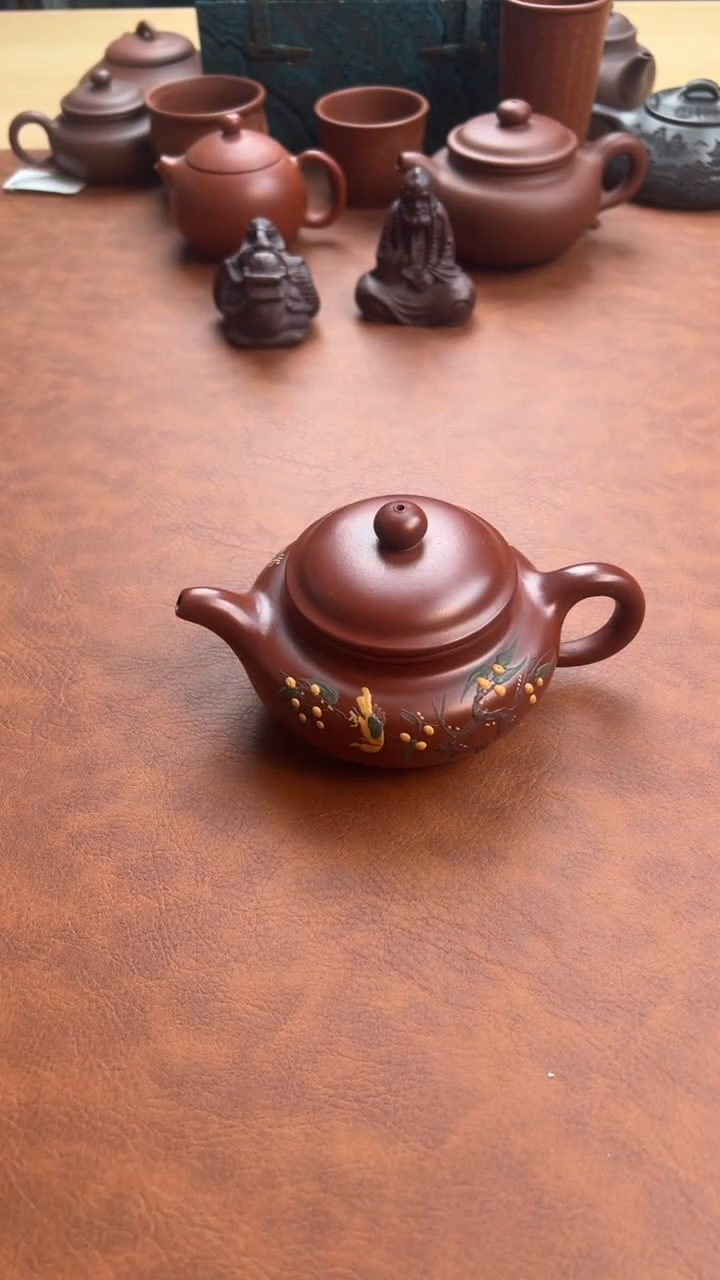 茶壶紫砂宜兴紫砂半手工茶壶