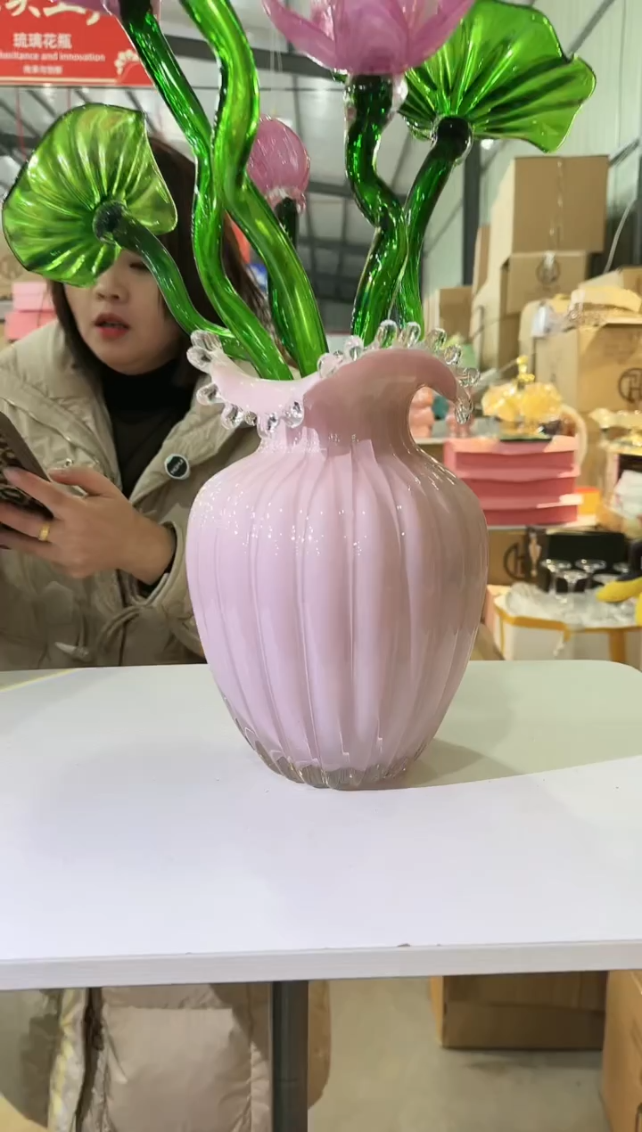 【闪购商品】玻璃于清花器G-早62不带花