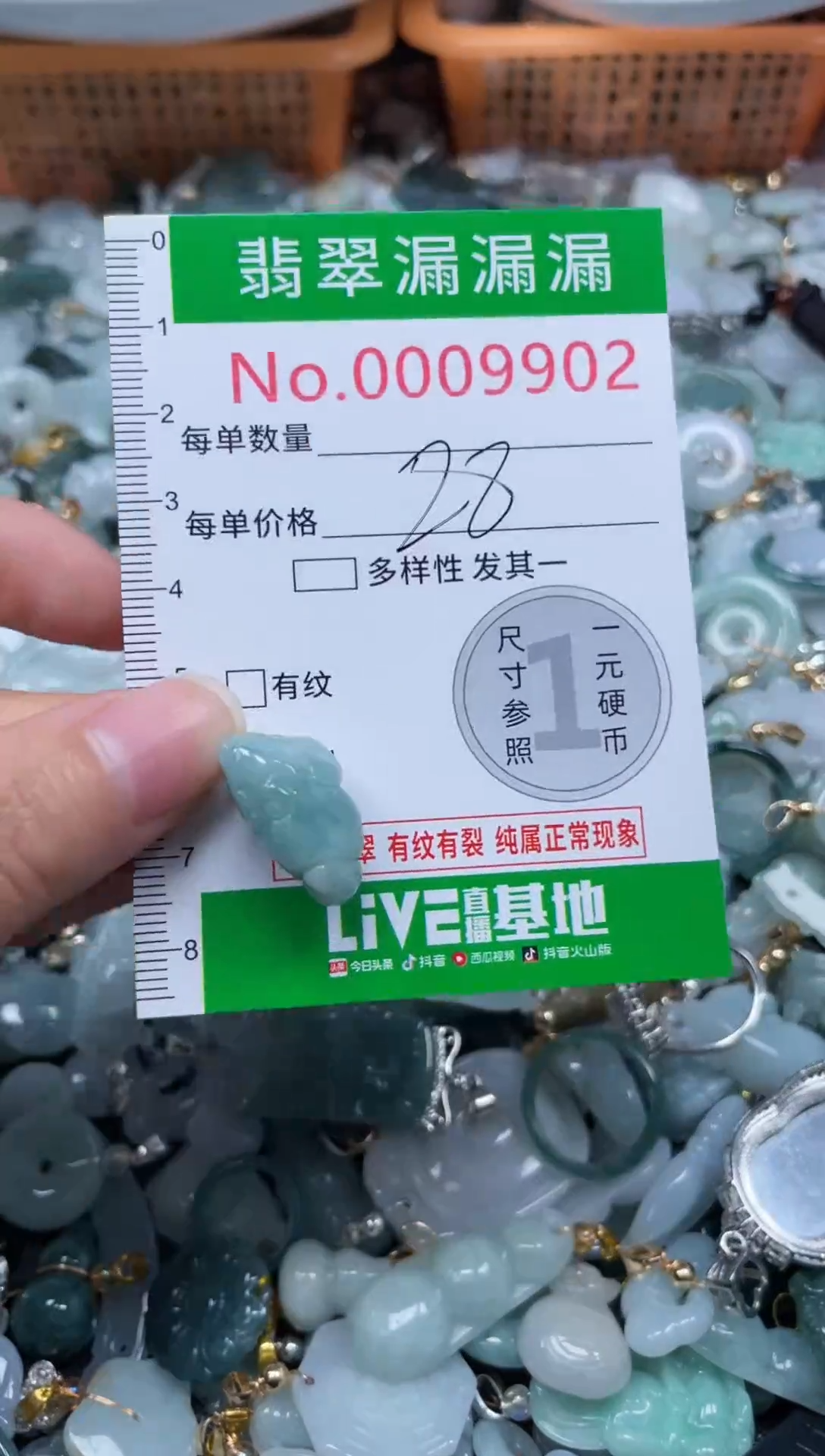 颈饰未镶嵌翡翠9902