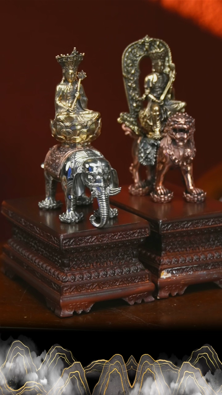 【闪购商品】文殊菩萨加普贤菩萨 1 1 1 1 1