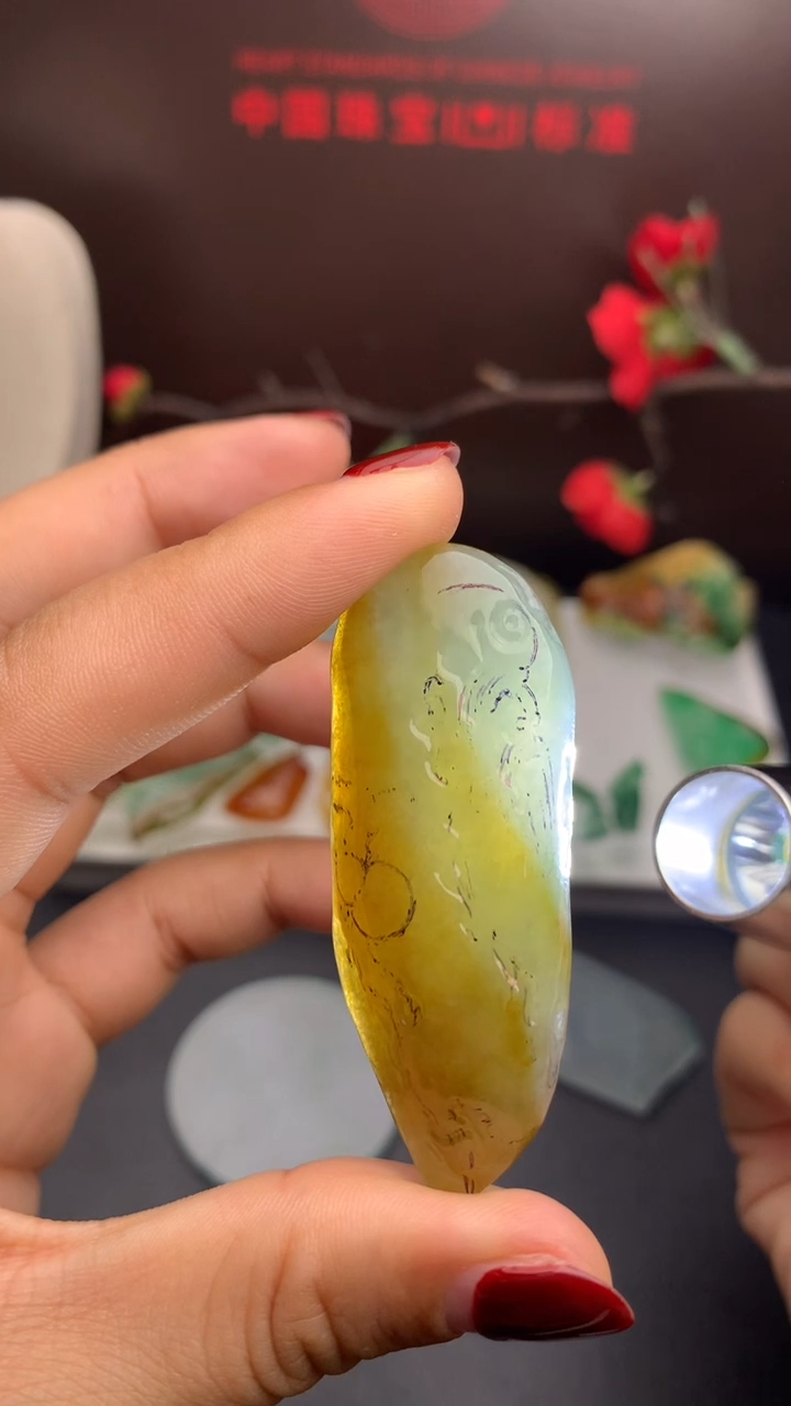 【闪购商品】定制翡翠未镶嵌            寿星公