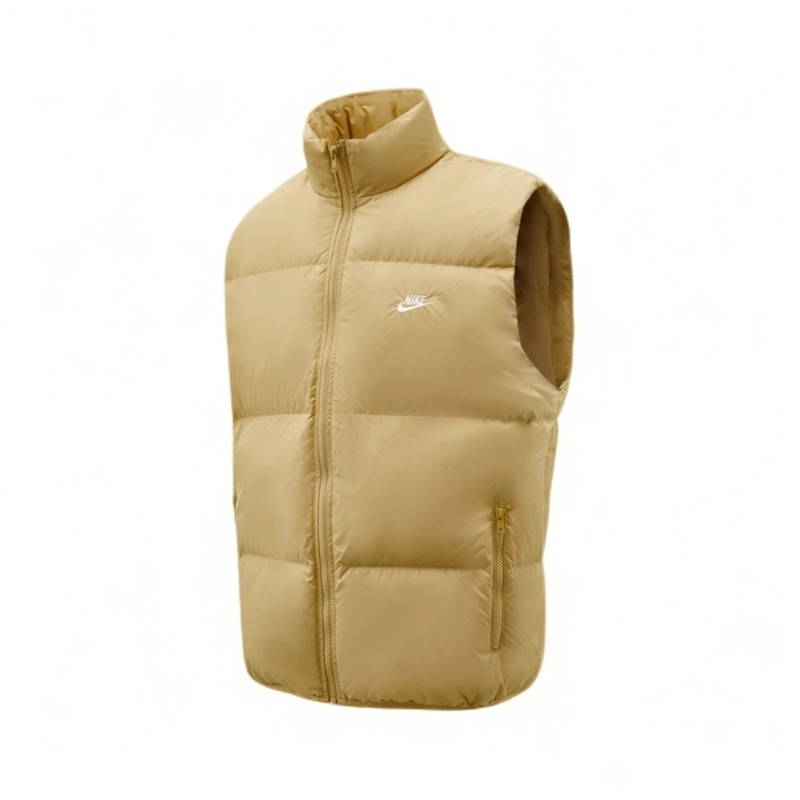 【利和体育】NIKE 新款米色男子保暖防泼水轻便羽绒马甲IB2978-297