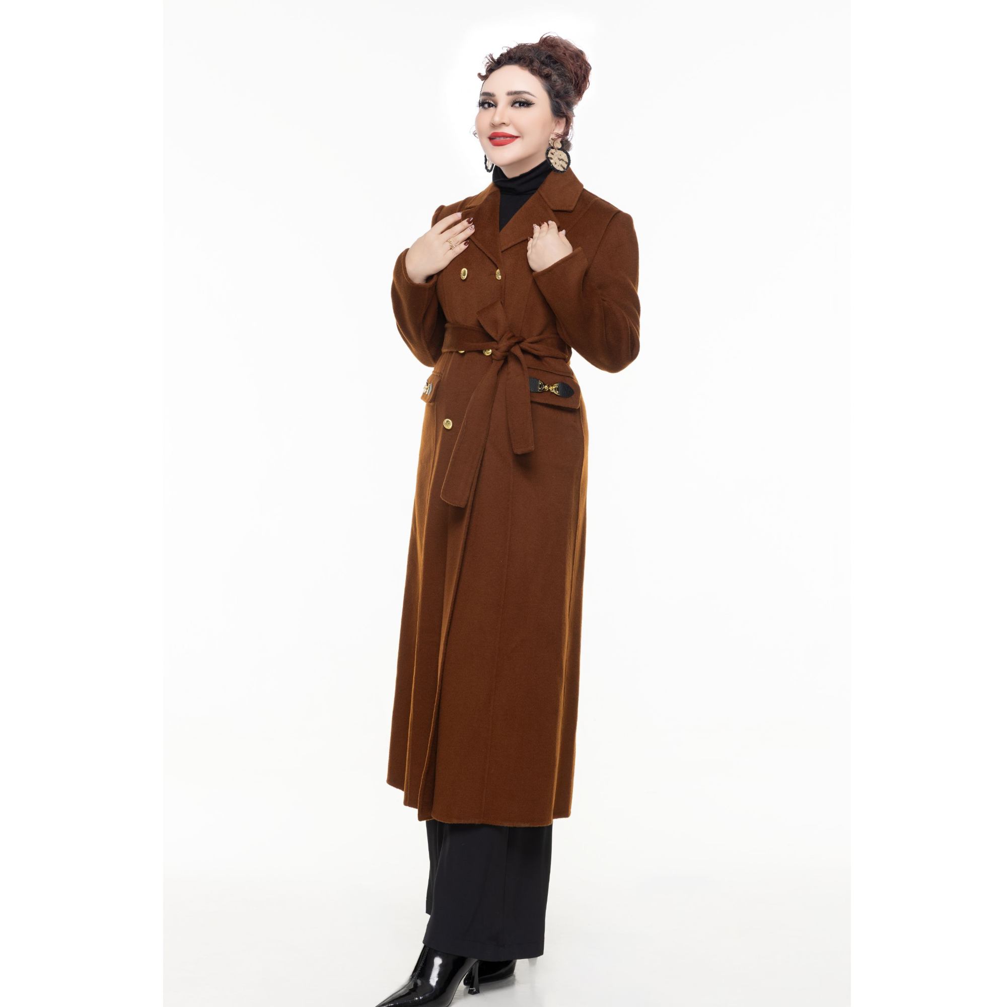 【UMIDA】长款大衣8829