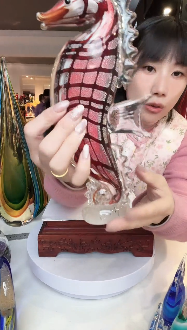 【闪购商品】茶盏琉璃摆件家居摆件