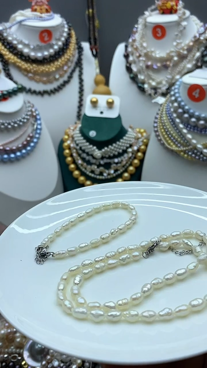 【闪购商品】淡水珍珠项链未镶嵌1