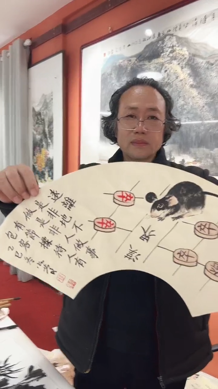 国画李火庆/国画/花鸟