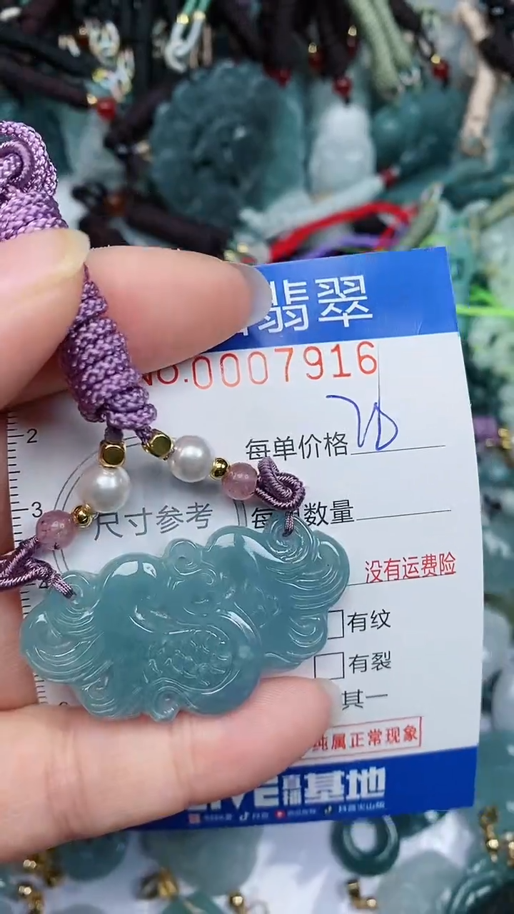 【闪购商品】翡翠颈饰未镶嵌...0007916