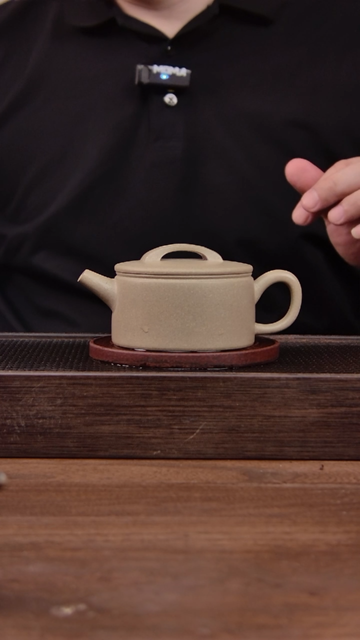 茶壶紫砂本绿文人汉瓦！！！180CC