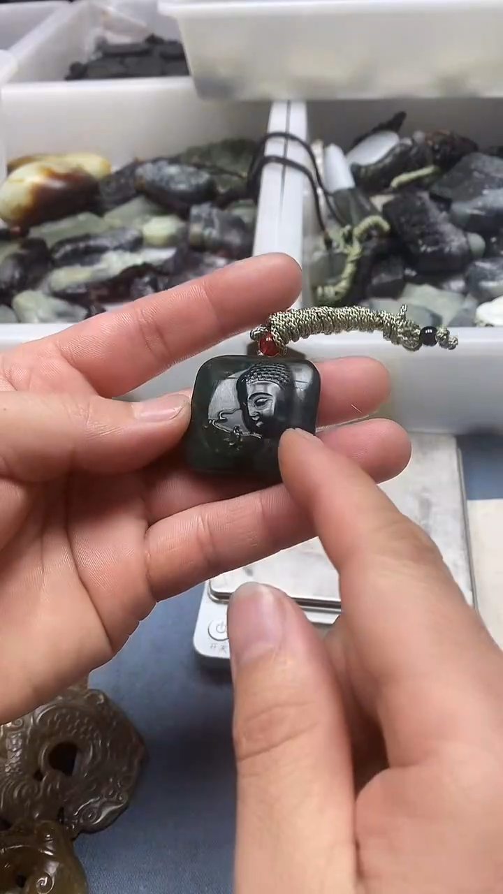 吊坠(不含链)未镶嵌和田玉1