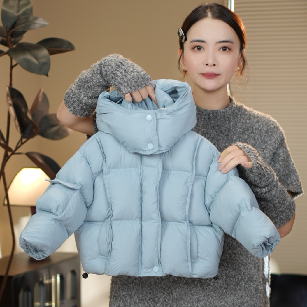 【五颜六色】连帽2025新款儿童加厚冬季百搭潮酷男童羽绒服25757