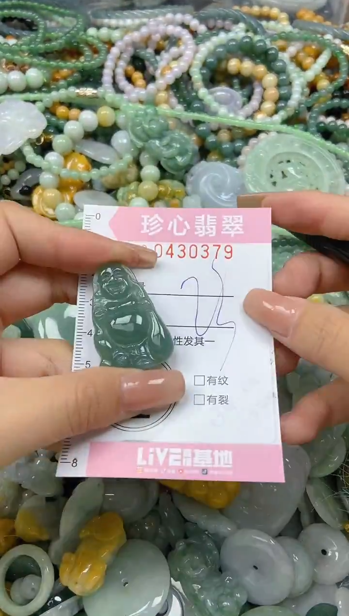颈饰未镶嵌翡翠闪购0430379