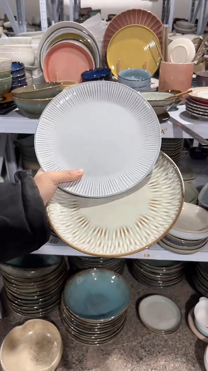 【闪购商品】瓷片外贸尾货瑕疵满20包邮X2 小盘组合