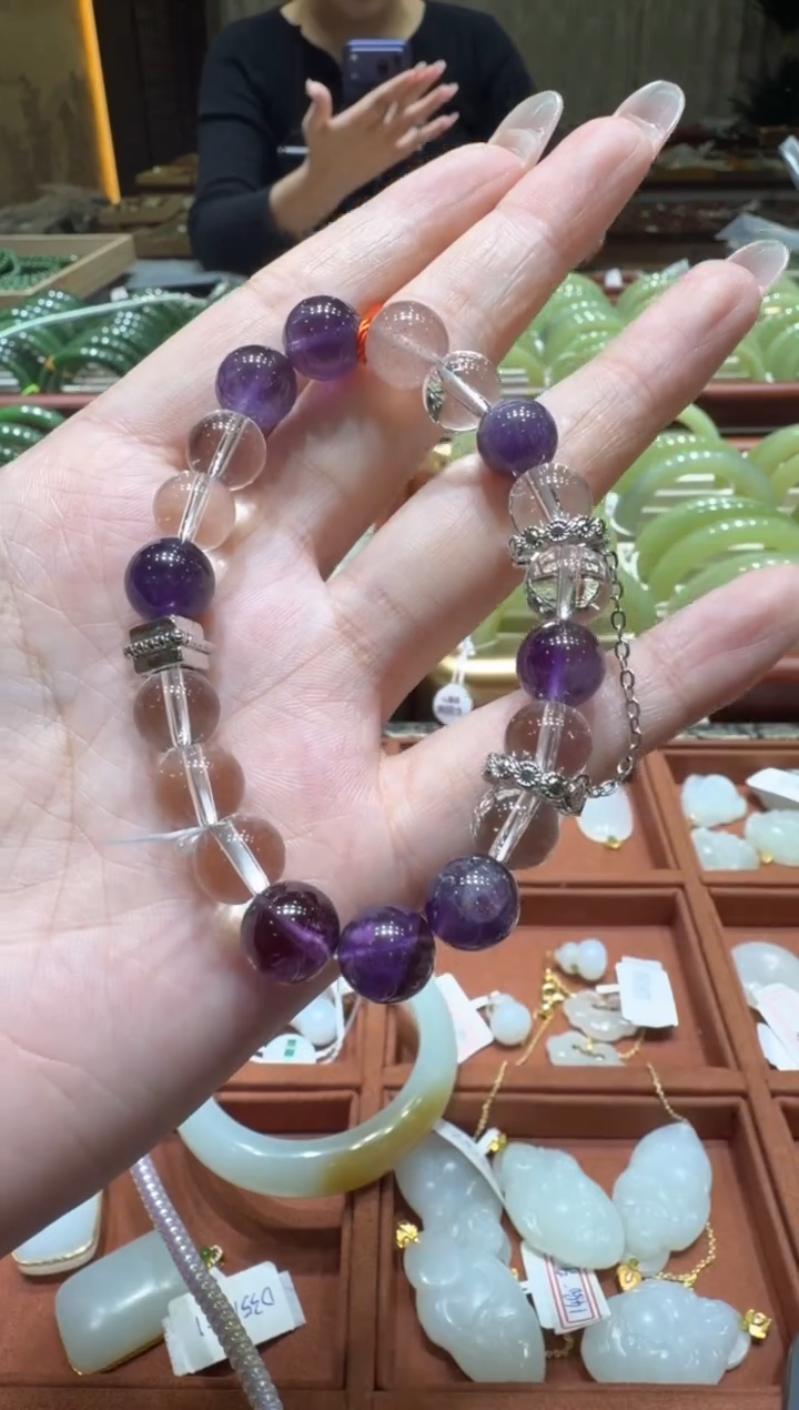 颈饰未镶嵌水晶手串