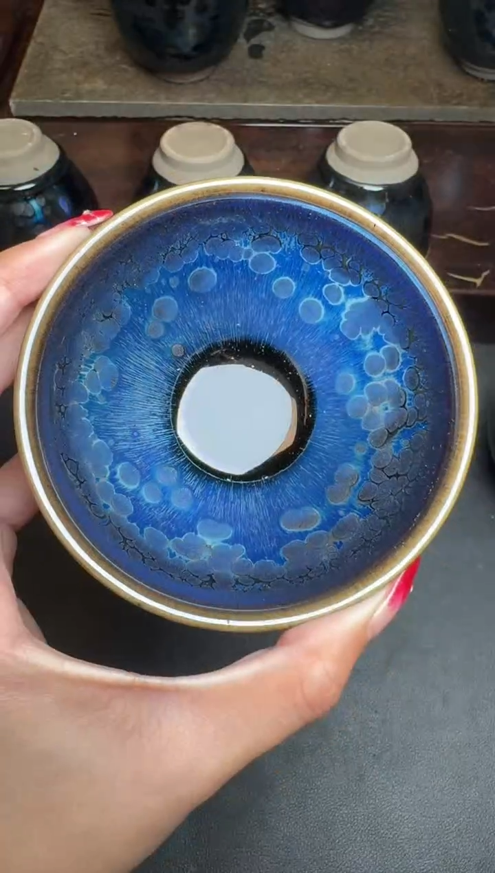 【闪购商品】茶盏建盏故事徐祖亮极曜68