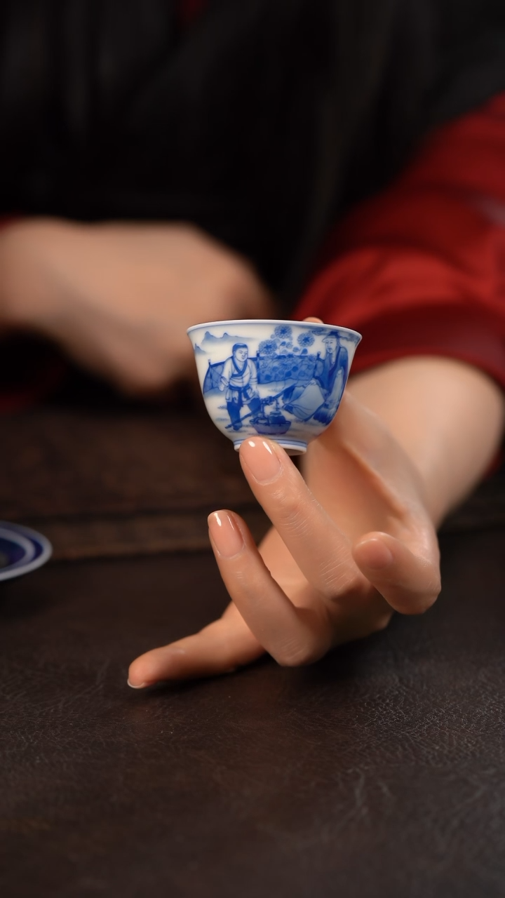 【闪购商品】杯仪贤堂陶渊明爱菊小杯