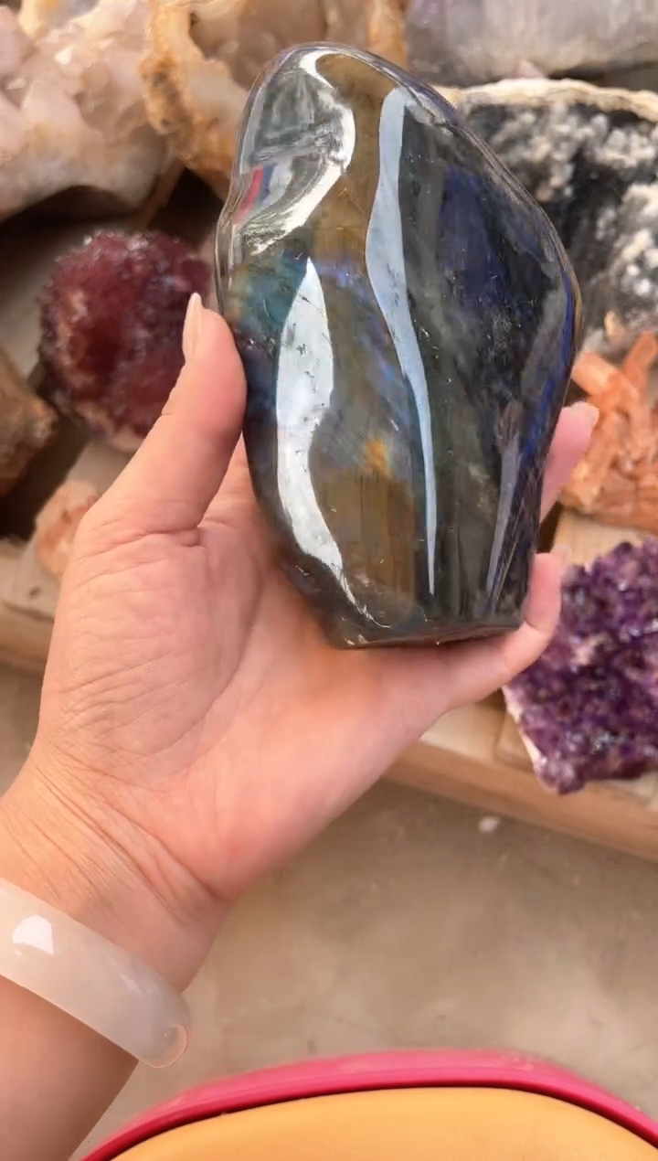 银S925镶嵌月光石珠宝奇石w****丞天然月光石发1#