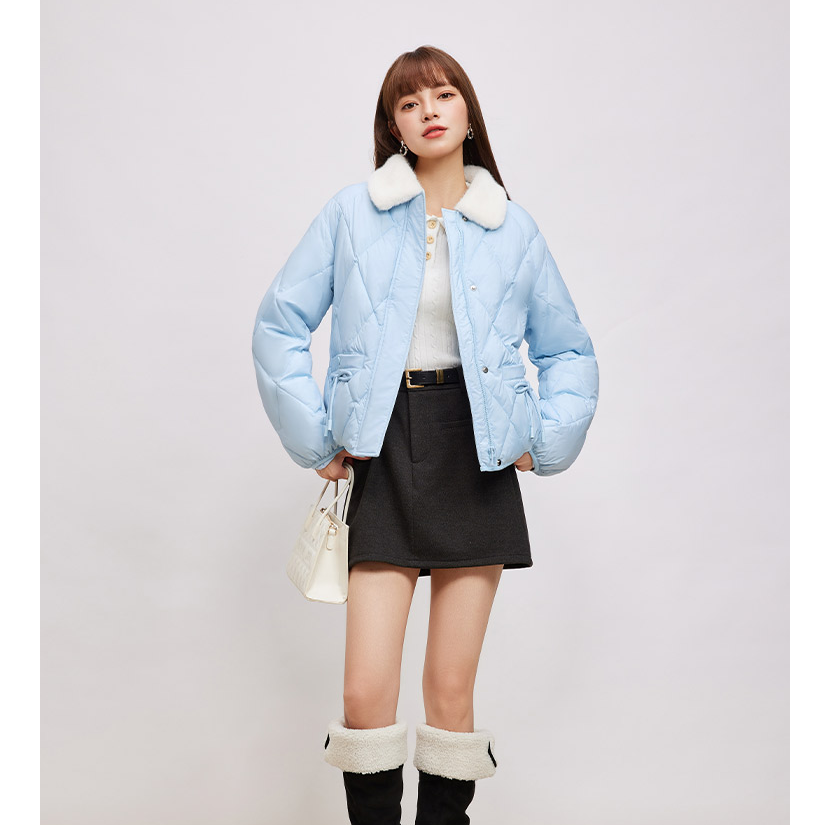 IEF/爱依服【DNA系列】2025冬季新款韩系风通勤百搭保暖棉衣外套