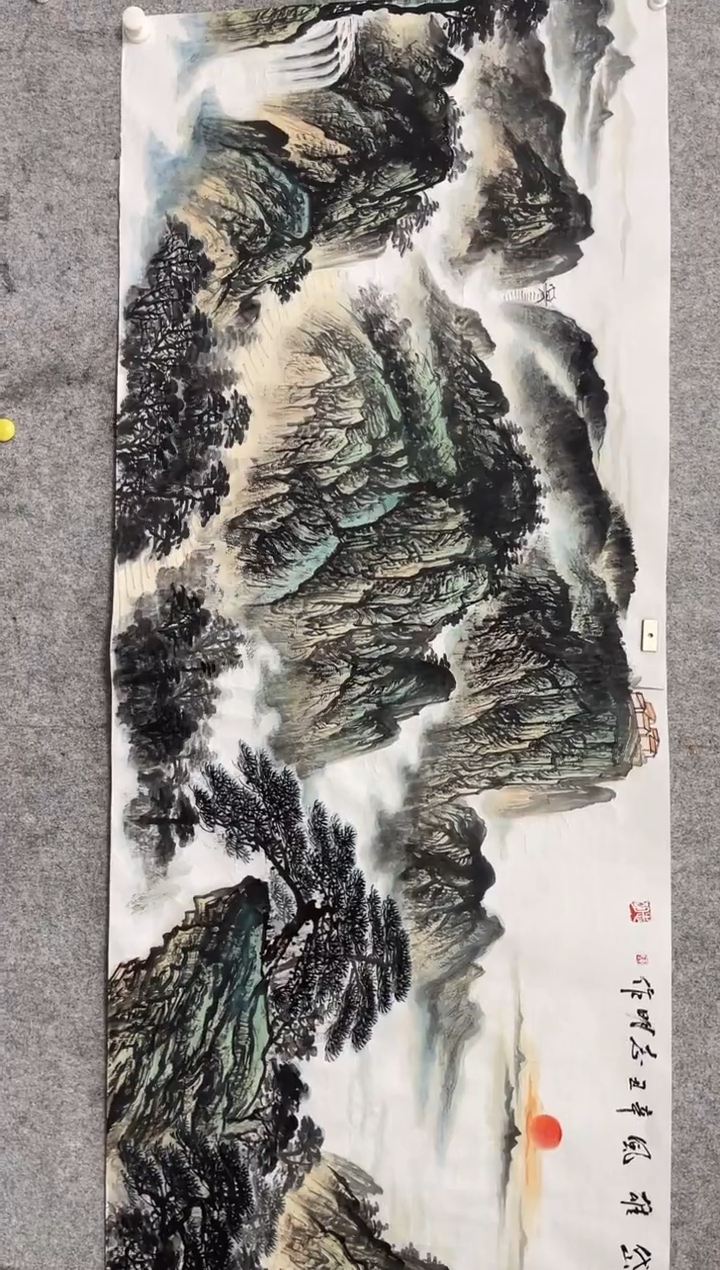 绘画韩江书画-陈志明2