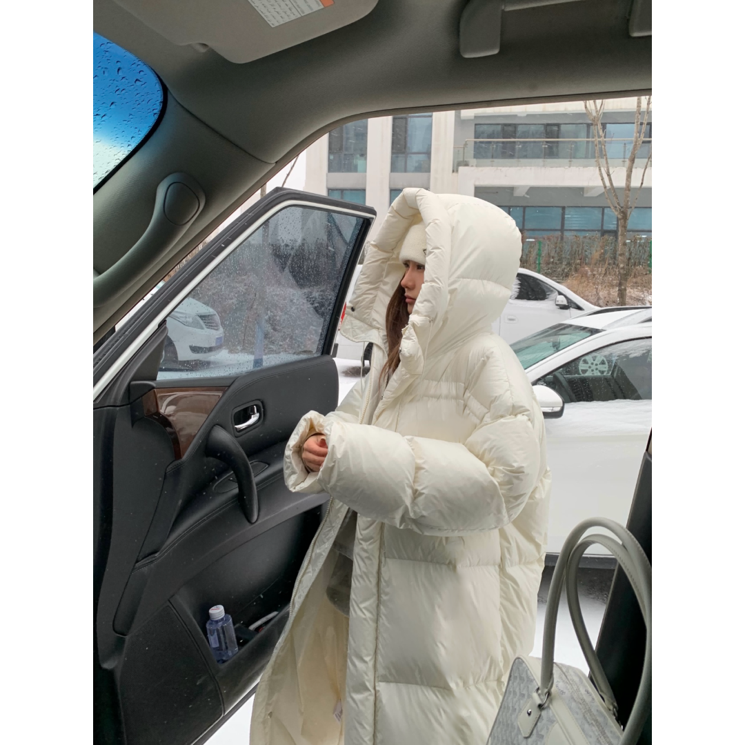 慵懒风ins拍照巨出片加厚网红极寒大被子羽绒服 8019