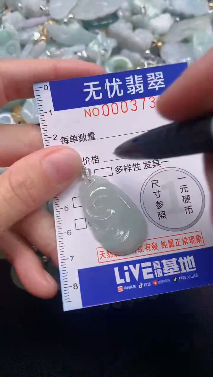 颈饰未镶嵌翡翠3738