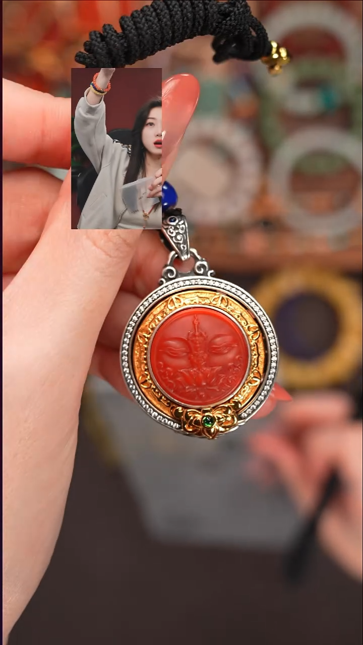 吊坠(赠链)未镶嵌南红玛瑙欣*遇见文玩品质回血