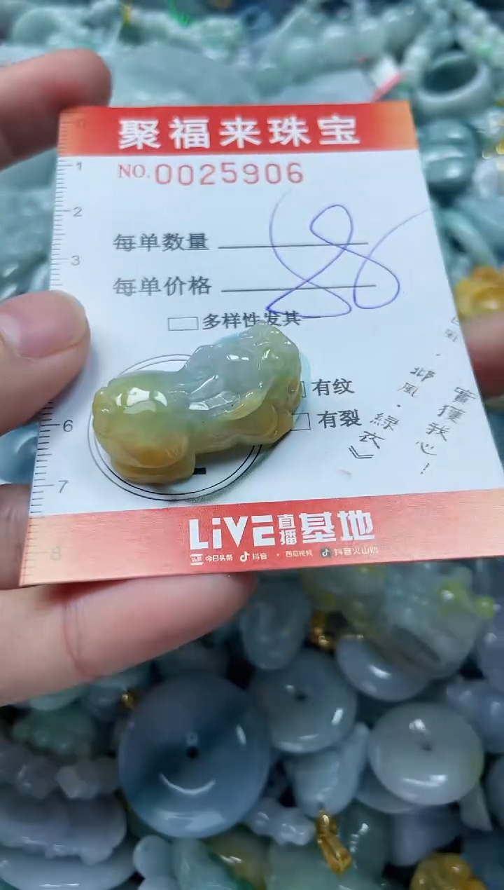 【闪购商品】翡翠颈饰未镶嵌闪购0025906