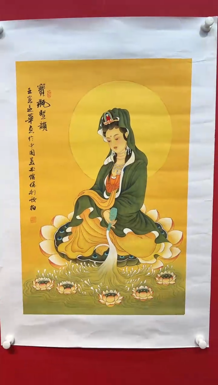 国画画家陆远华纯手绘原作