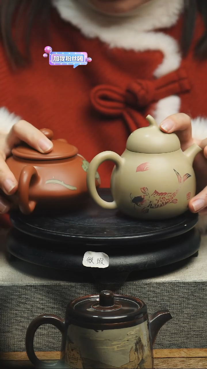 【闪购商品】壶2个建水紫陶壶微瑕82