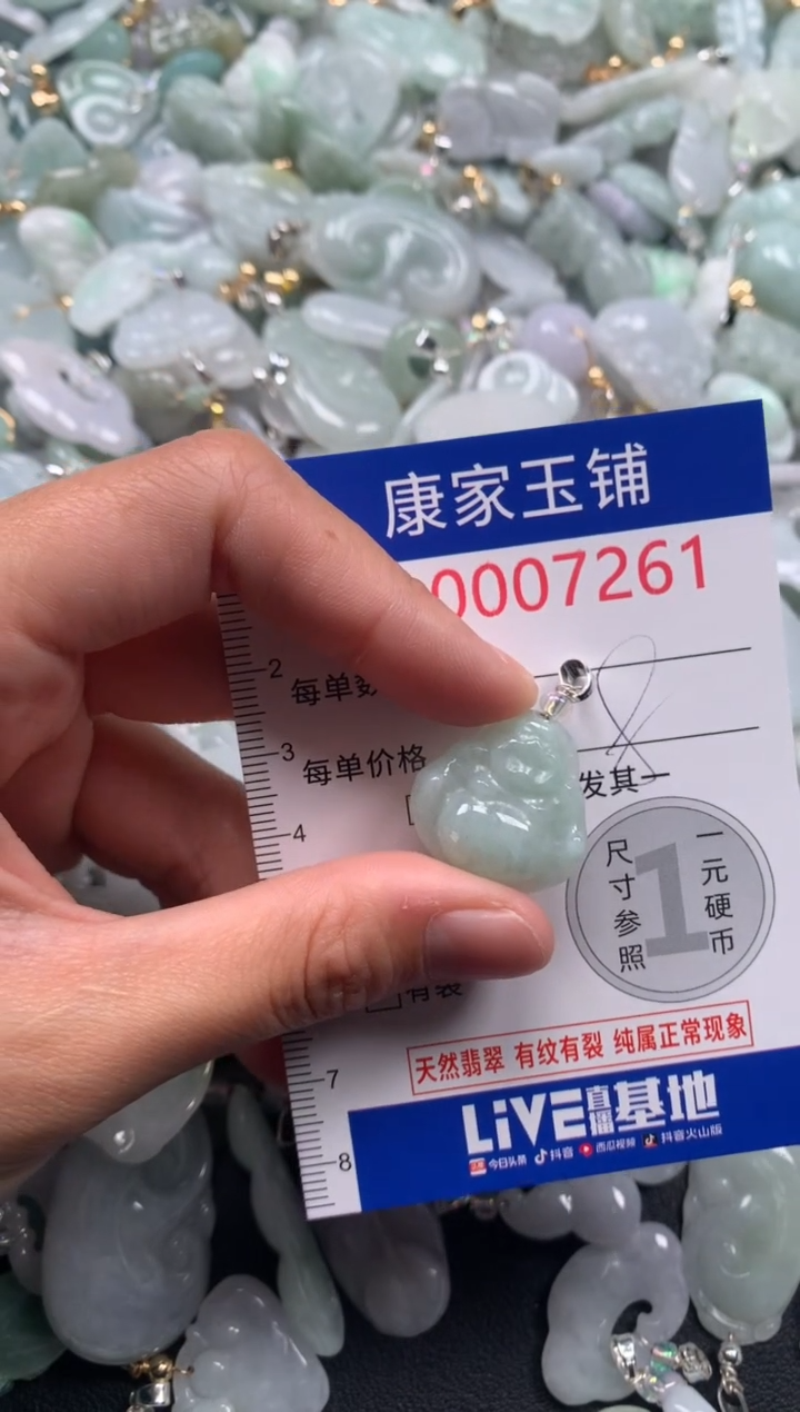 颈饰未镶嵌翡翠7261