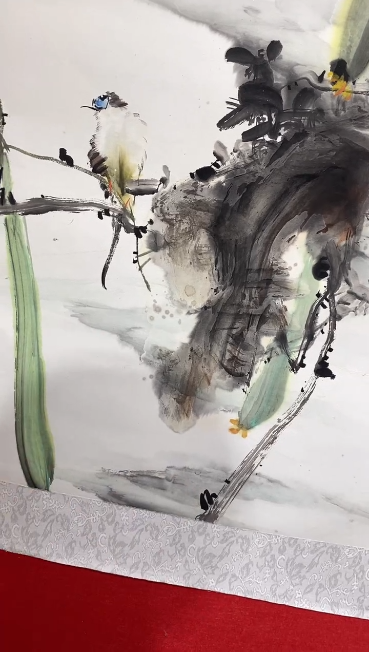 【闪购商品】国画lqy1498洋李庆友作品